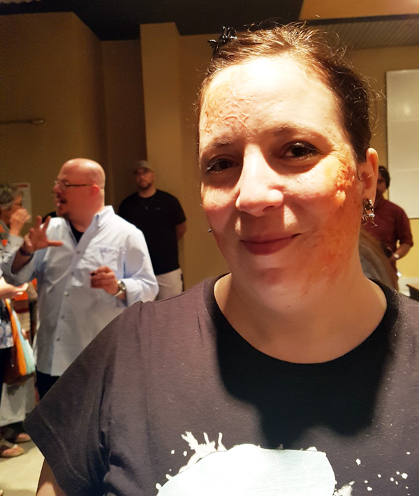 Fanquest2019-RadationBurns6 Fanquest 2019 - Radiation Burn Makeup by Doug Morrow