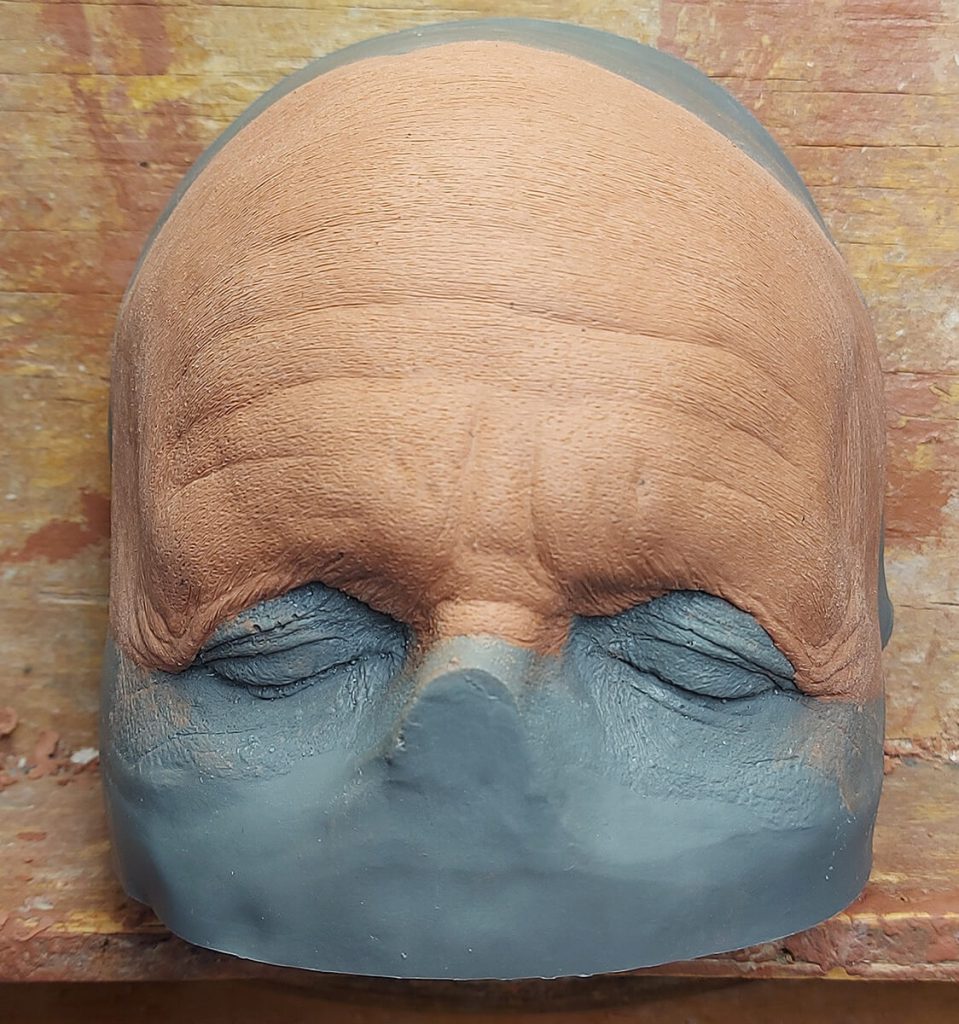Painkiller - Forehead sculpture for Clark Gregg (Arthur Sackler)